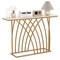 Costway 48'' Console Table Modern Accent Entryway Table Long Behind Couch Table